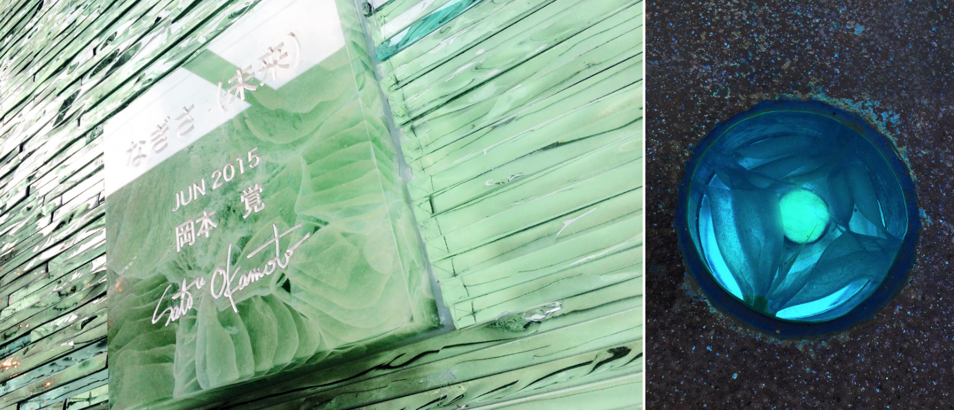 ルポゼ・クリエーション｜マンション・エントランスのガラスオブジェ｜川崎市・武蔵小杉｜その４