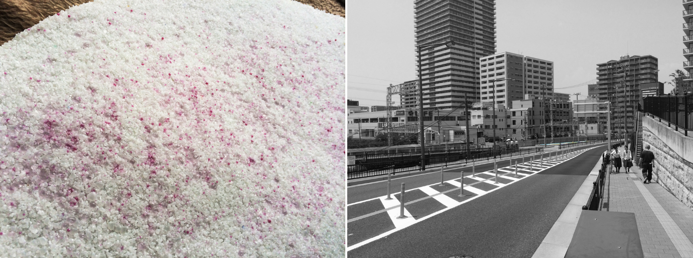 ルポゼ・クリエーション｜歩道の美装（香里園駅東地区第一種市街地再開発事業）｜大阪府寝屋川市｜その３