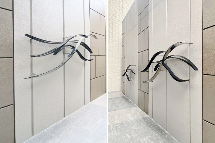 ルポゼ・クリエーション｜ジオ桃山台レジデンス｜エントランス外壁のオブジェ｜その2